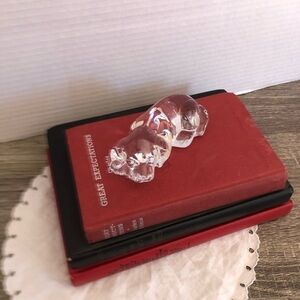 Princess House Crystal Dog Paperweight